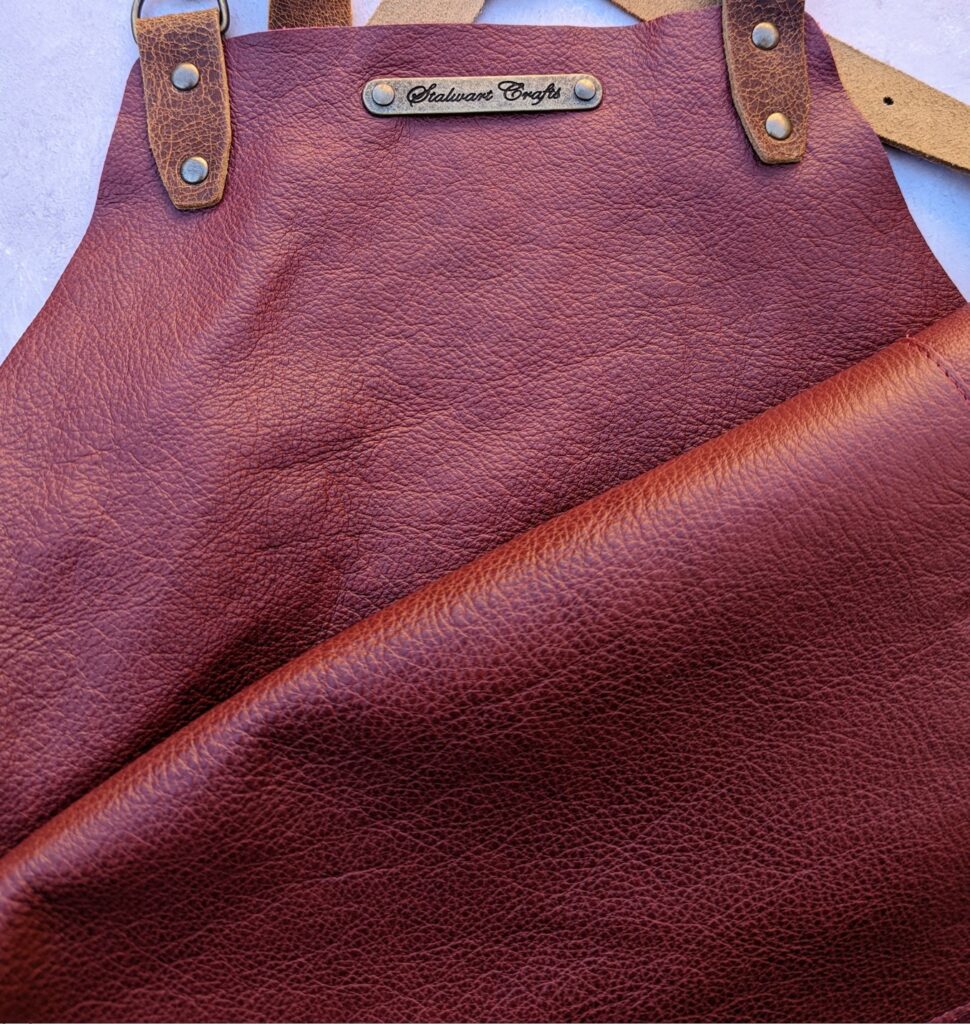 CrossStrap Apron Deluxe Leather Apron Stalwart Crafts US