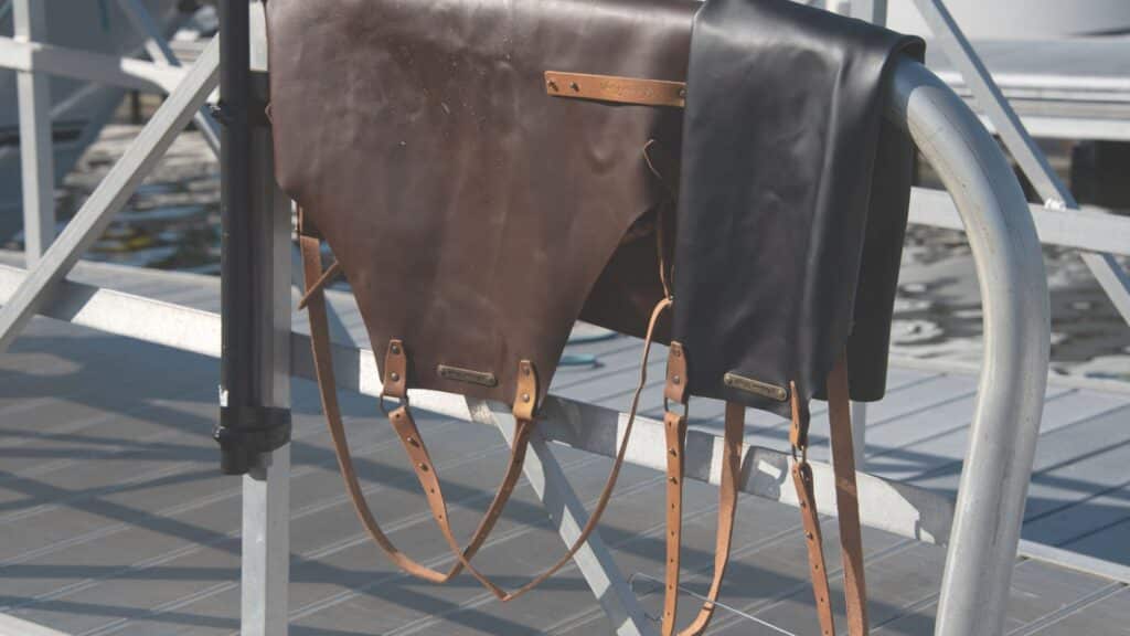 How to clean and maintain a leather apron