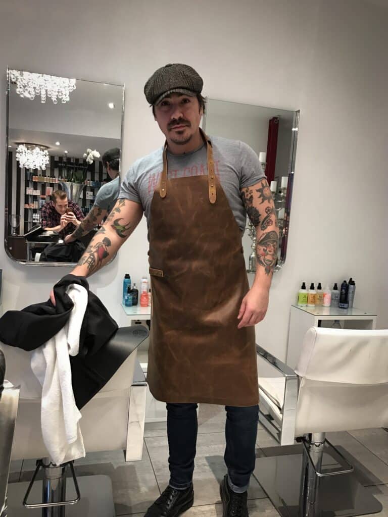 aprons for barbers